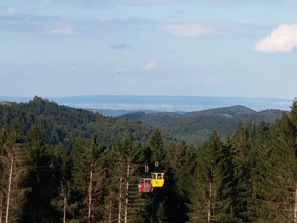 Blick aus der Ferienwohnung